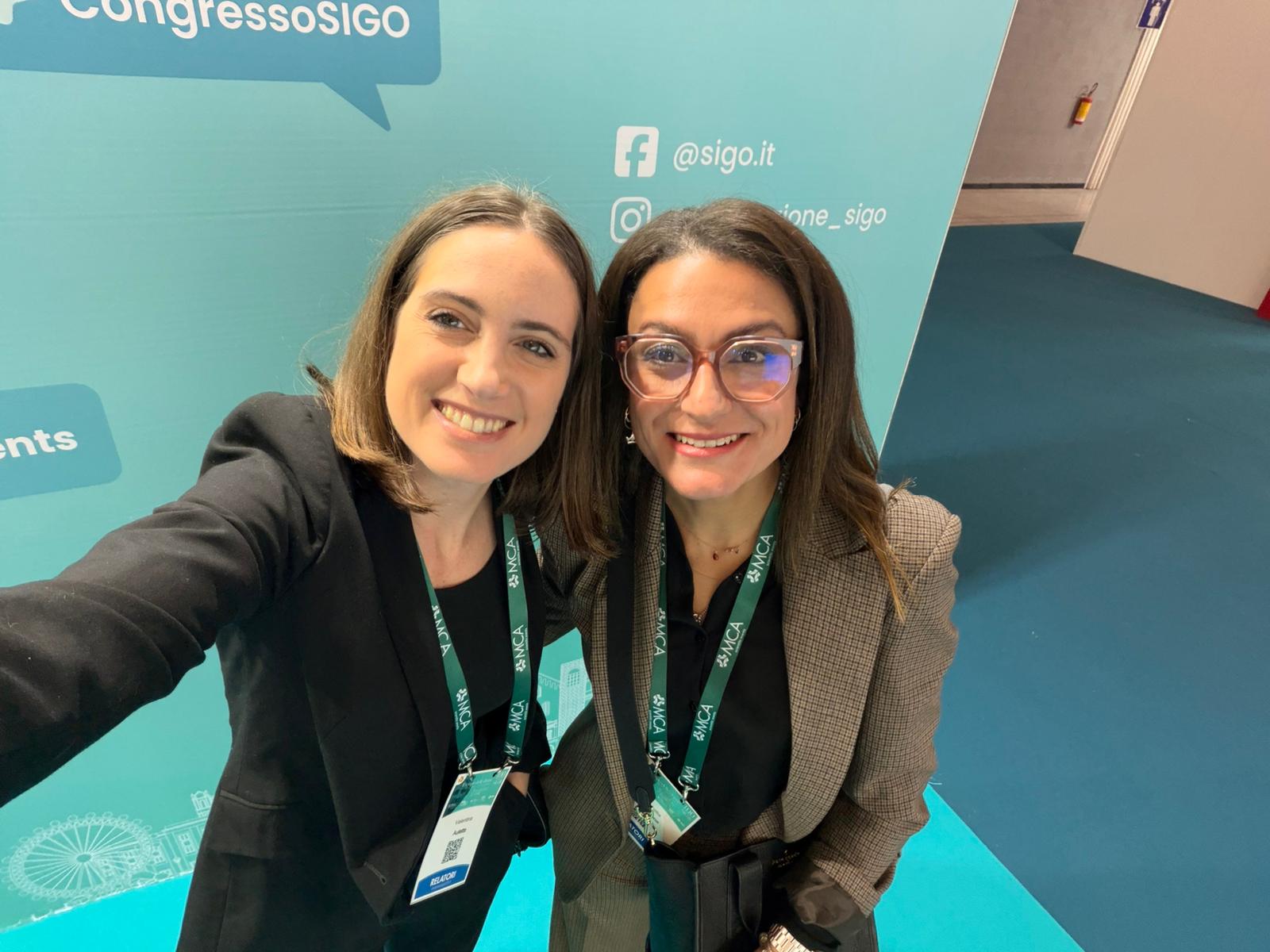 Co-Presidents Valentina Auletta and Antonella Iannaccone
