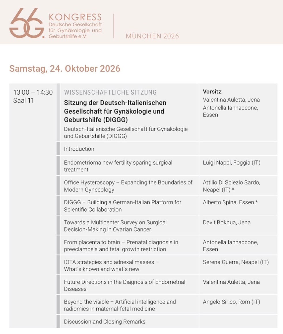 Scientific Session Program